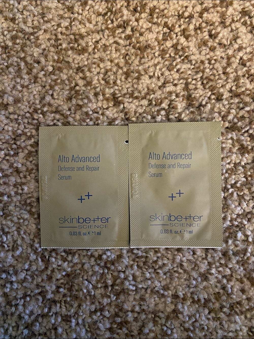 skinbetter science Alto Advanced Defense & Repair Serum Sachets — Beige